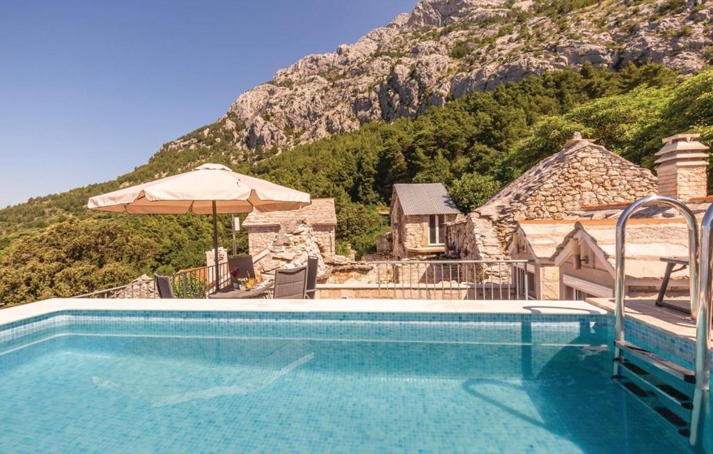 Villa Kristina - Ferienhaus Baska Voda - Topici, Private Outdoor Swimmingpool, Wifi Εξωτερικό φωτογραφία